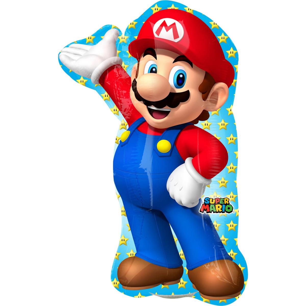 Super Mario Bros. - Mini Shape Folienballon 20x30cm