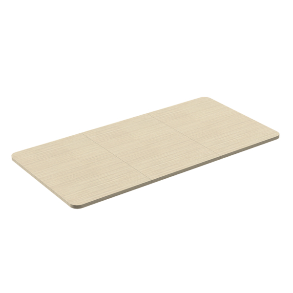 LogiLink EO0040 - 3-geteilte Holztischplatte 1200x600 mm Naturholz