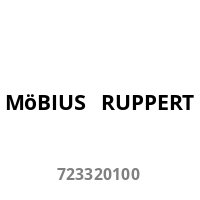 Möbius   Ruppert 2332 - 0100 - Dreieck - Schwarz - Rot - Weiß - Acryl - 320 mm