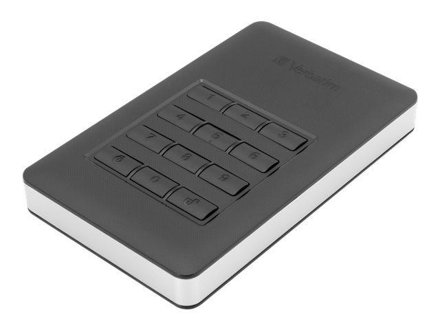 Verbatim Store n Go Secure Portable Festplatte 2 TB mit Code-Zugang Verbatim Store n Go Secure Portable Festplatte 2 TB mit Code-Zugang