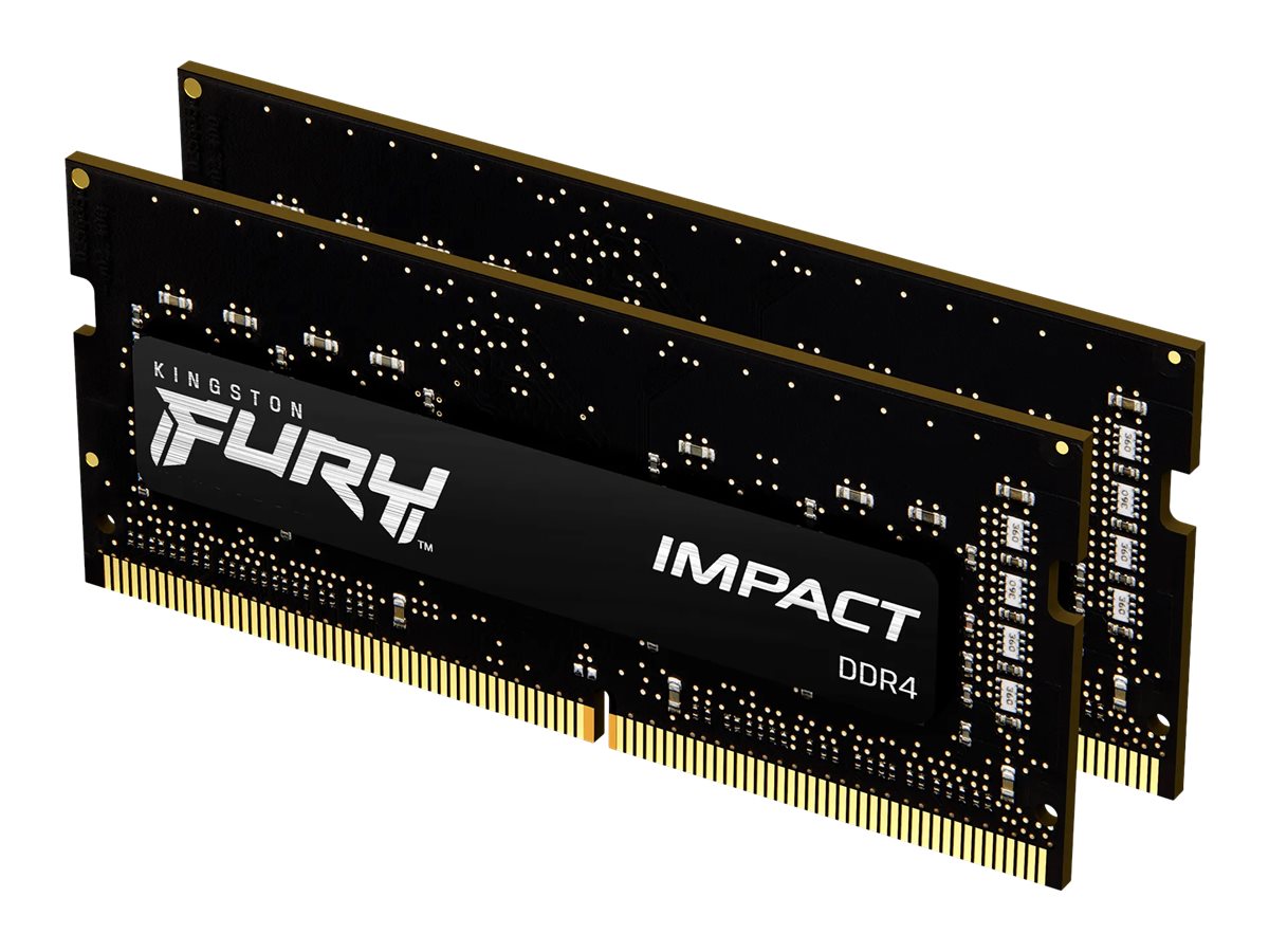 Kingston Technology FURY 32GB 3200MT/s DDR4 CL20 SODIMM (Kit of 2) Impact