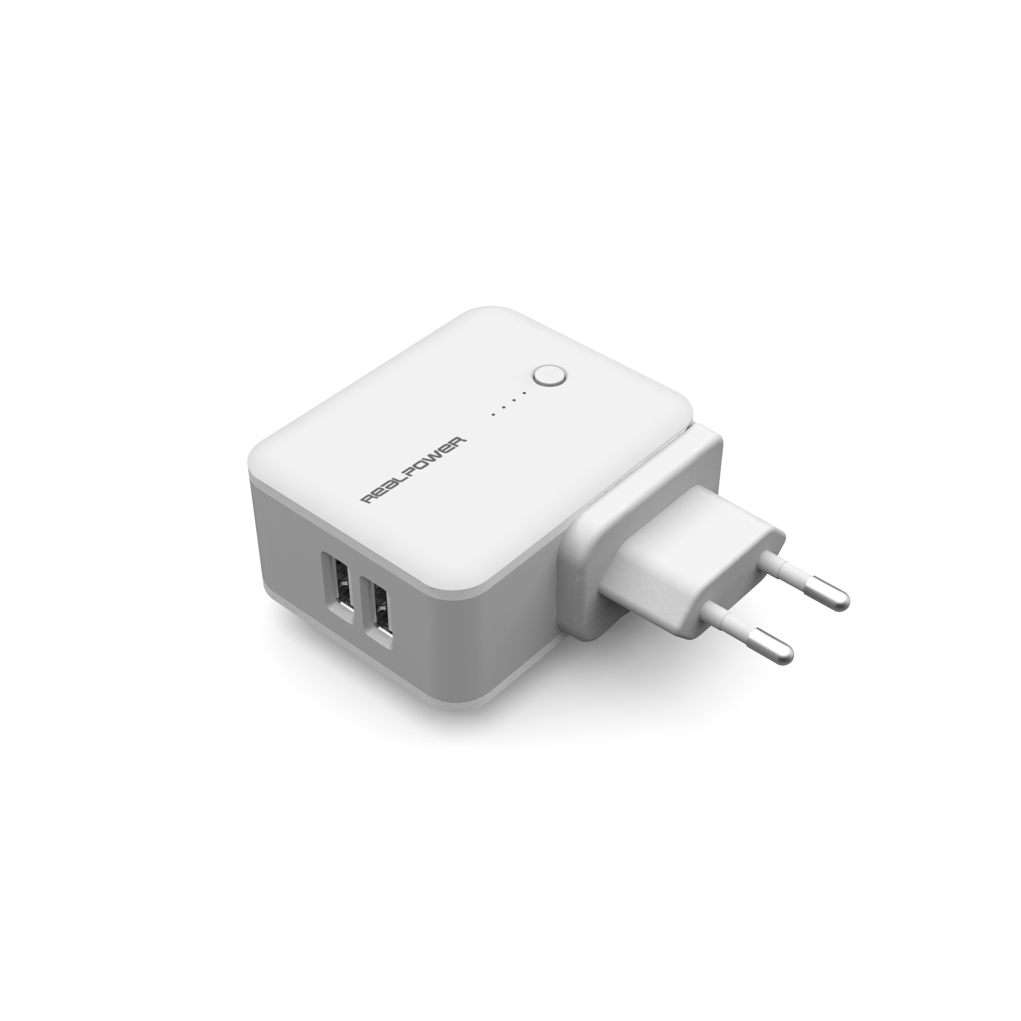 RealPower TA-3000 3000 mAh Weiß
