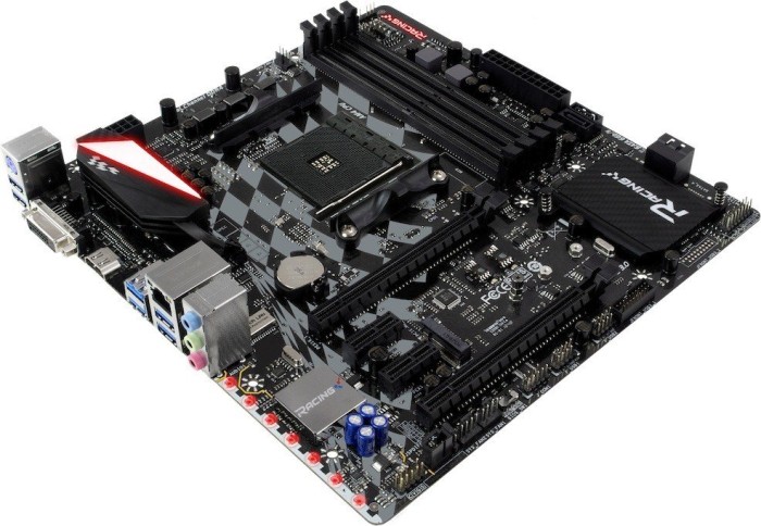 Biostar RACING X470GTQ - 5.X - Motherboard - micro ATX - Socket AM4 - AMD X470 Chipsatz - USB 3.1 Gen 1, USB 3.1 Gen 2 - Gigabit LAN - Onboard-Grafik (CPU erforderlich)