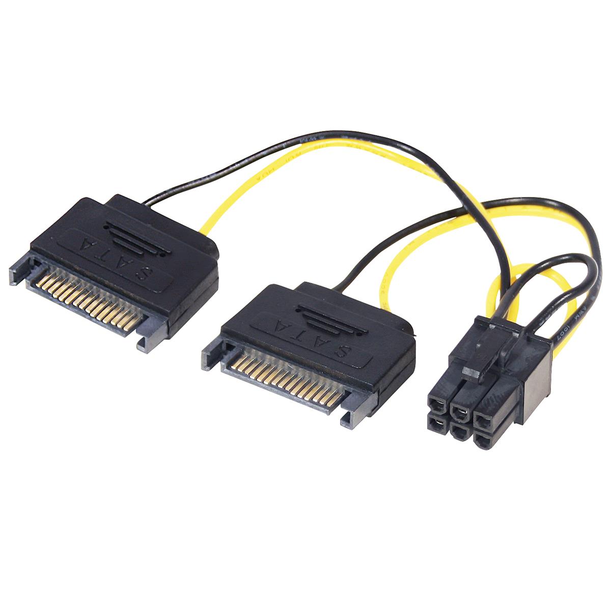 Lindy 33859 Internes Stromkabel 0,15 m