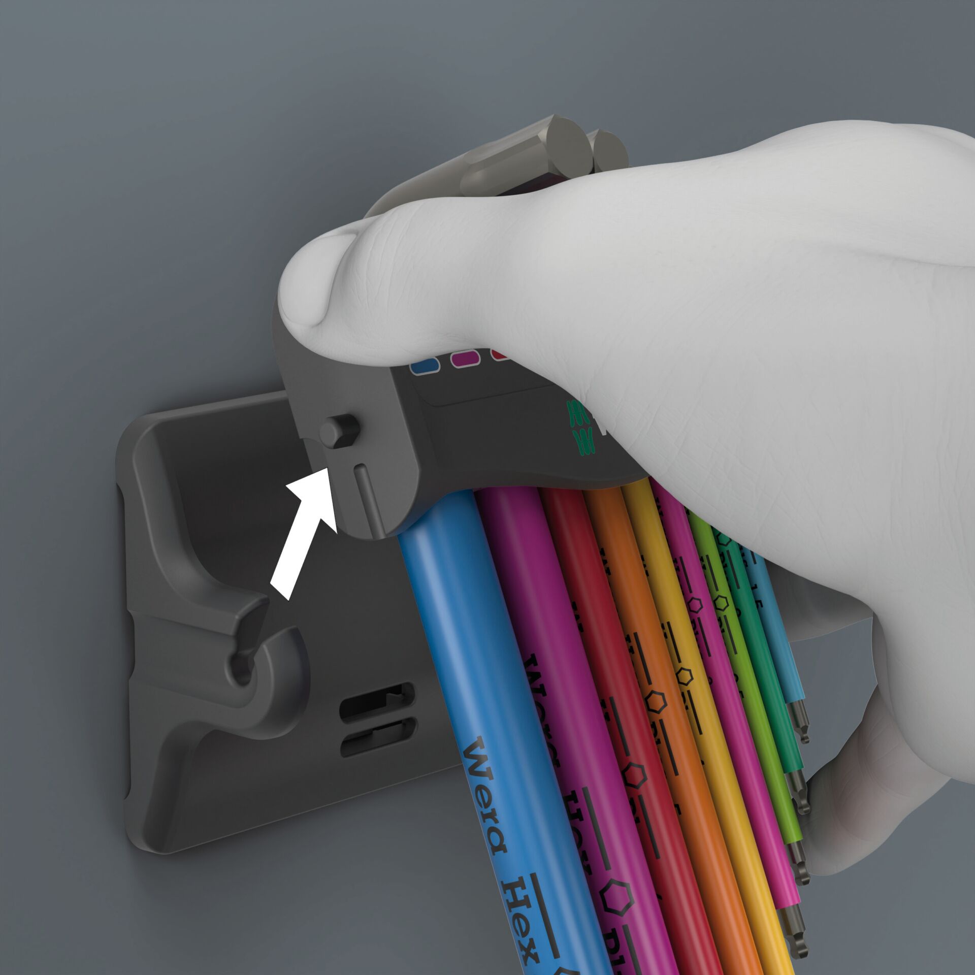 Wera 950/9 Hex-Plus Multicolour 3 Winkelschlüsselsatz metri Wera 950/9 Hex-Plus Multicolour 3 Winkelschlüsselsatz metri