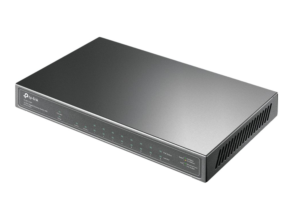 TP-Link TL-SG1210P Netzwerk-Switch Unmanaged Gigabit Ethernet (10/100/1000) Power over Ethernet (PoE) Grau TP-Link TL-SG1210P Netzwerk-Switch Unmanaged Gigabit Ethernet (10/100/1000) Power over Ethernet (PoE) Grau