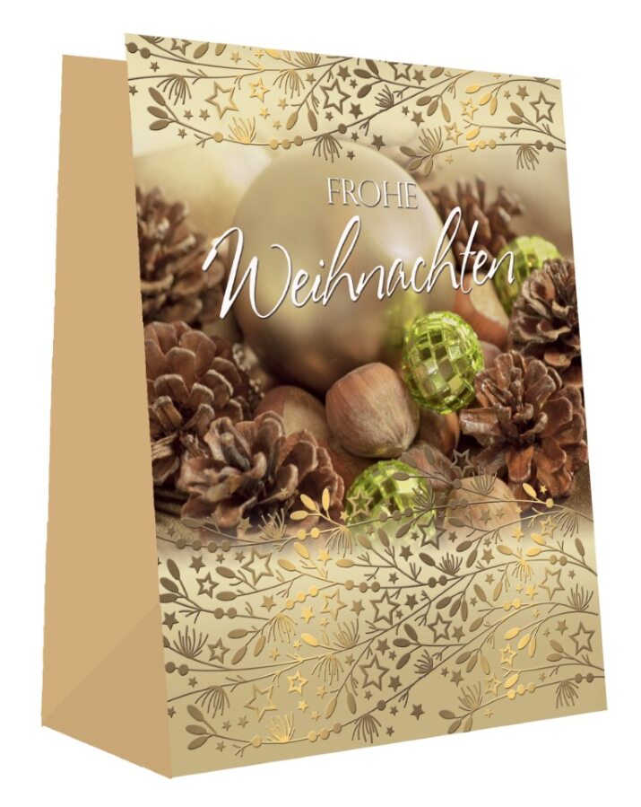 Weihnachtsgeschenktüten Kerzen - Large - 5 Motive