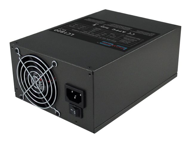 LC-Power LC1800 V2.31 - Mining Edition Netzteil 1800 W 20+4 pin ATX ATX Schwarz