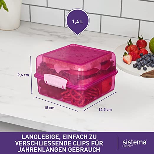 sistema Lunchbox Lunch Cube 1,4 l 1 Stück