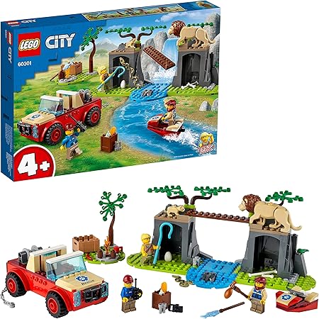 LEGO® City 60301 - Tierrettungs-Geländewagen (157 Teile) LEGO® City 60301 - Tierrettungs-Geländewagen (157 Teile)