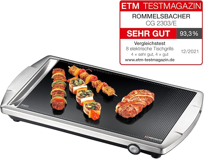 ROMMELSBACHER Ceran Tischgrill CG 2303/E ROMMELSBACHER Ceran Tischgrill CG 2303/E