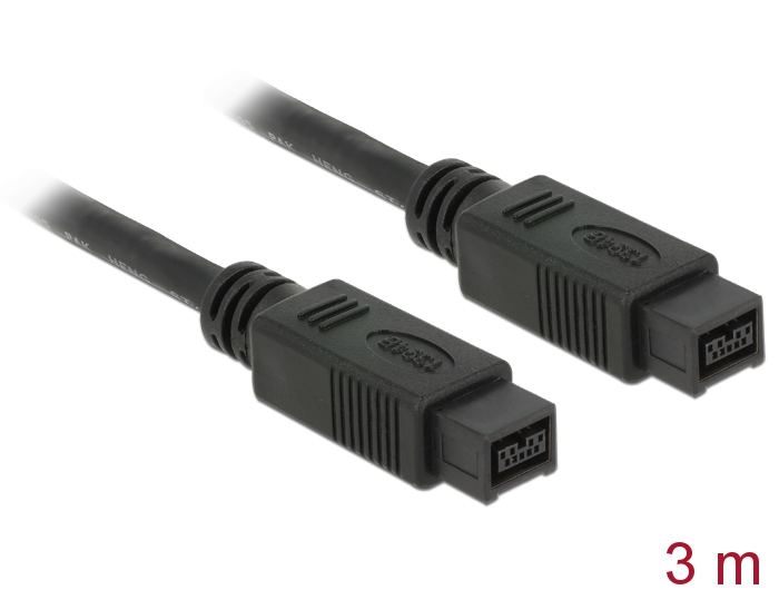 Delock IEEE 1394-Kabel - FireWire 800 (M)