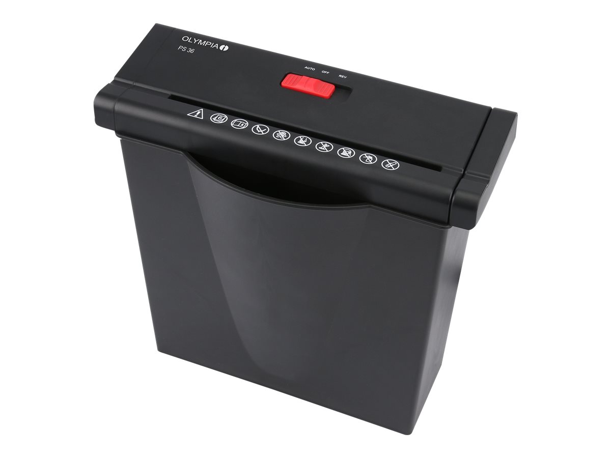 Olympia Aktenvernichter PS 36 schwarz