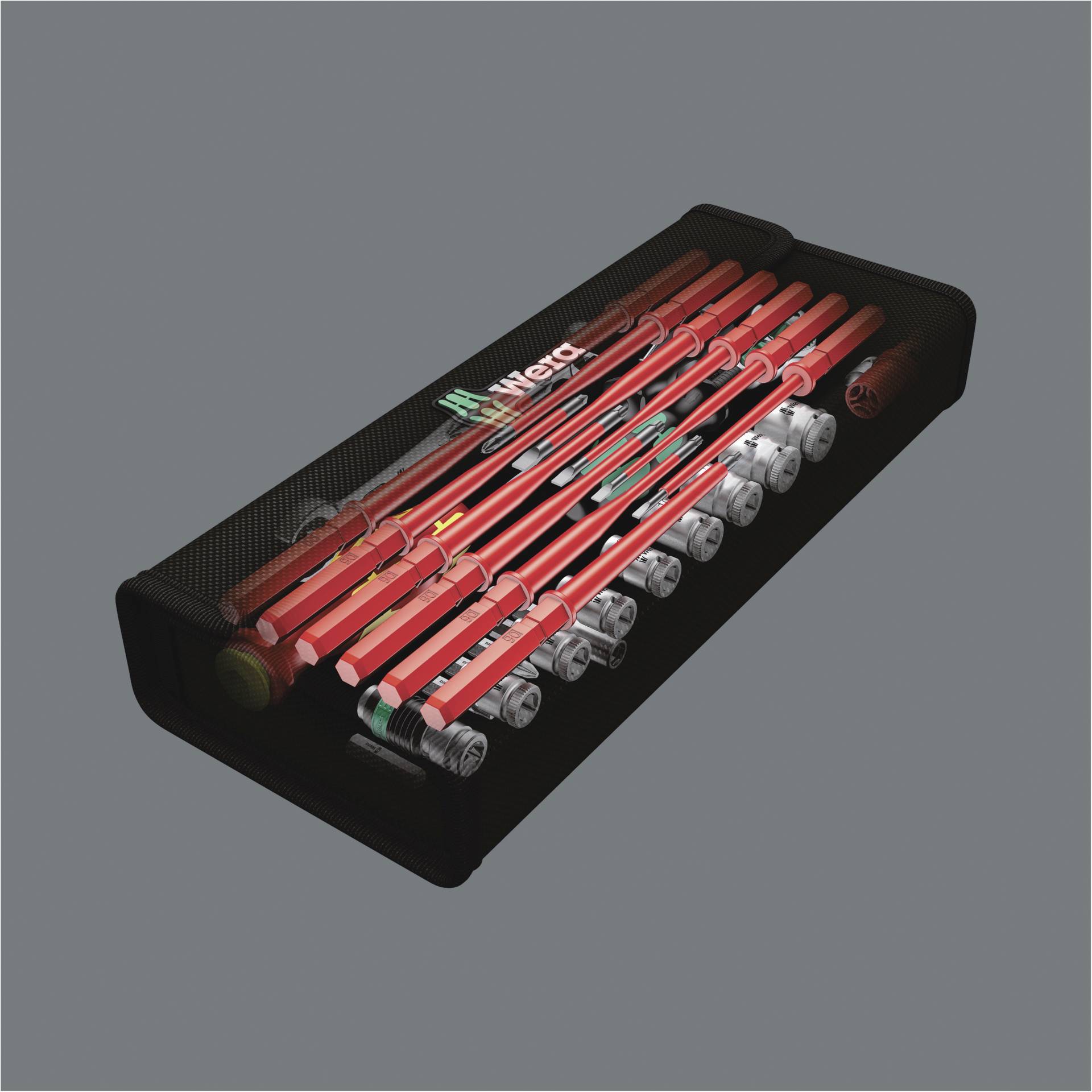 Wera Kraftform Kompakt W1 Wartung, KK W1 Werkzeugset, 35-teilig