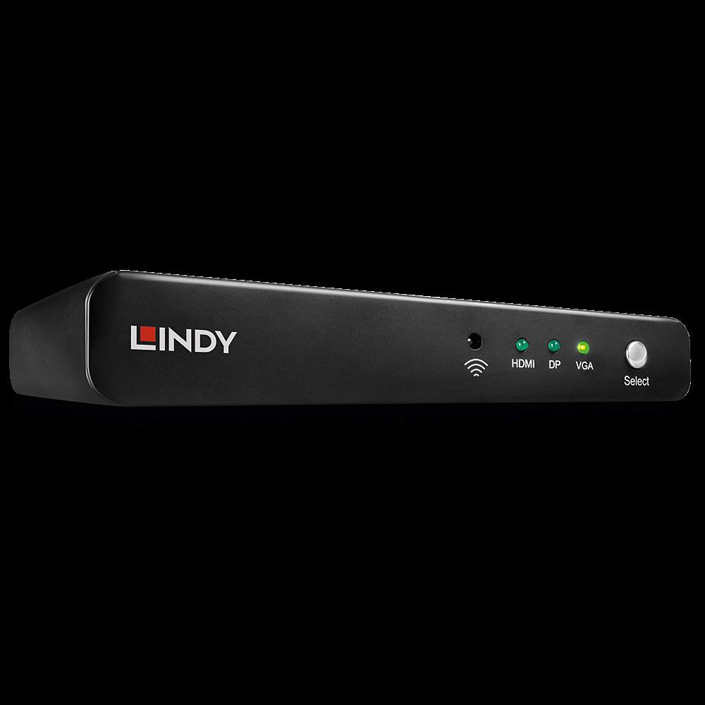 Lindy 3 Port Multi AV auf HDMI Präsentations Switch