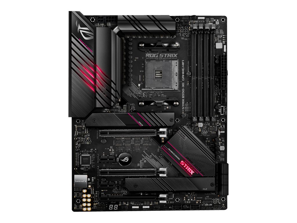 ASUS ROG STRIX B550-XE GAMING WIFI - Motherboard - ATX - Socket AM4 - AMD B550 Chipsatz - USB-C Gen2, USB 3.2 Gen 1, USB 3.2 Gen 2 - 2.5 Gigabit LAN, Wi-Fi 6, Bluetooth - Onboard-Grafik (CPU erforderlich)