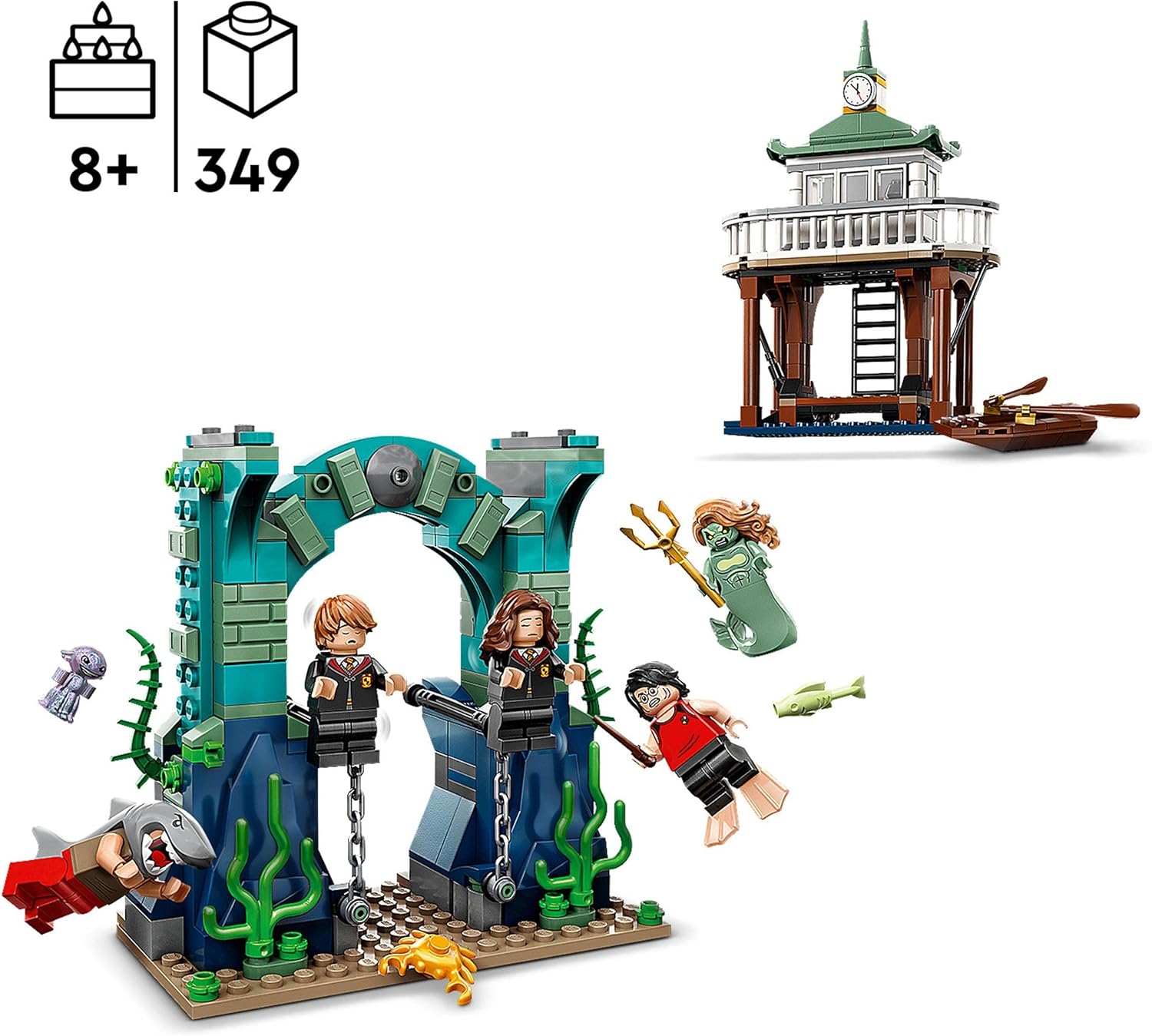 LEGO® 76420 - Harry Potter Trimagisches Turnier: Der Schwarze See (349 Teile) LEGO® 76420 - Harry Potter Trimagisches Turnier: Der Schwarze See (349 Teile)