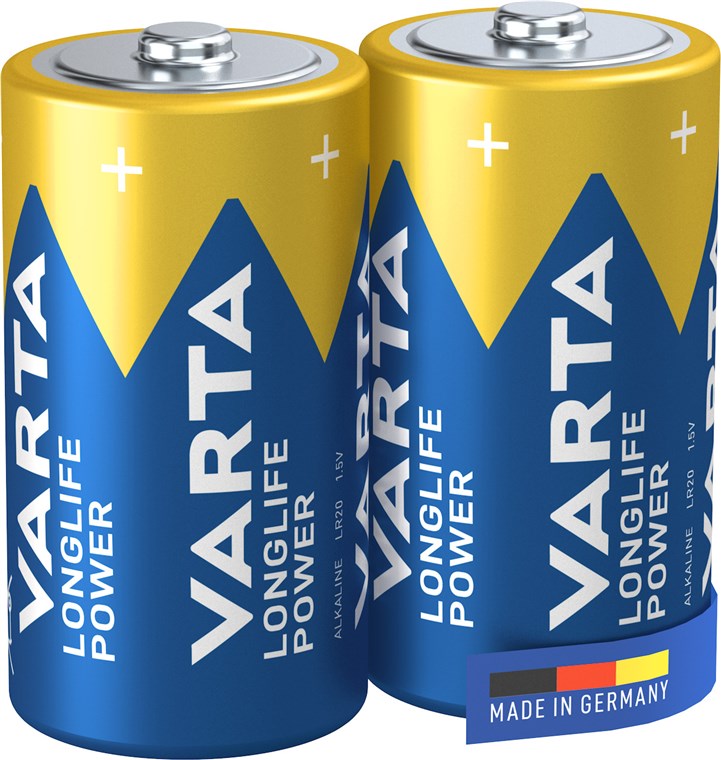 Varta High Energy - Batterie 2 x C - Alkalisch