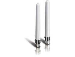 TRENDnet TEW AO46S 4/6 dBi Surge Outdoor Dual Band Omni Antenna Kit - Antenne - Wi-Fi - 4 dBi (für 2,4 GHz)
