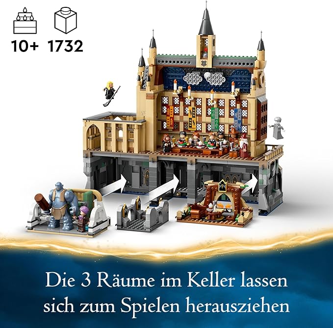 LEGO® Harry Potter™ 76435 - Schloss Hogwarts™: Die Große Halle (1732 Teile) LEGO® Harry Potter™ 76435 - Schloss Hogwarts™: Die Große Halle (1732 Teile)