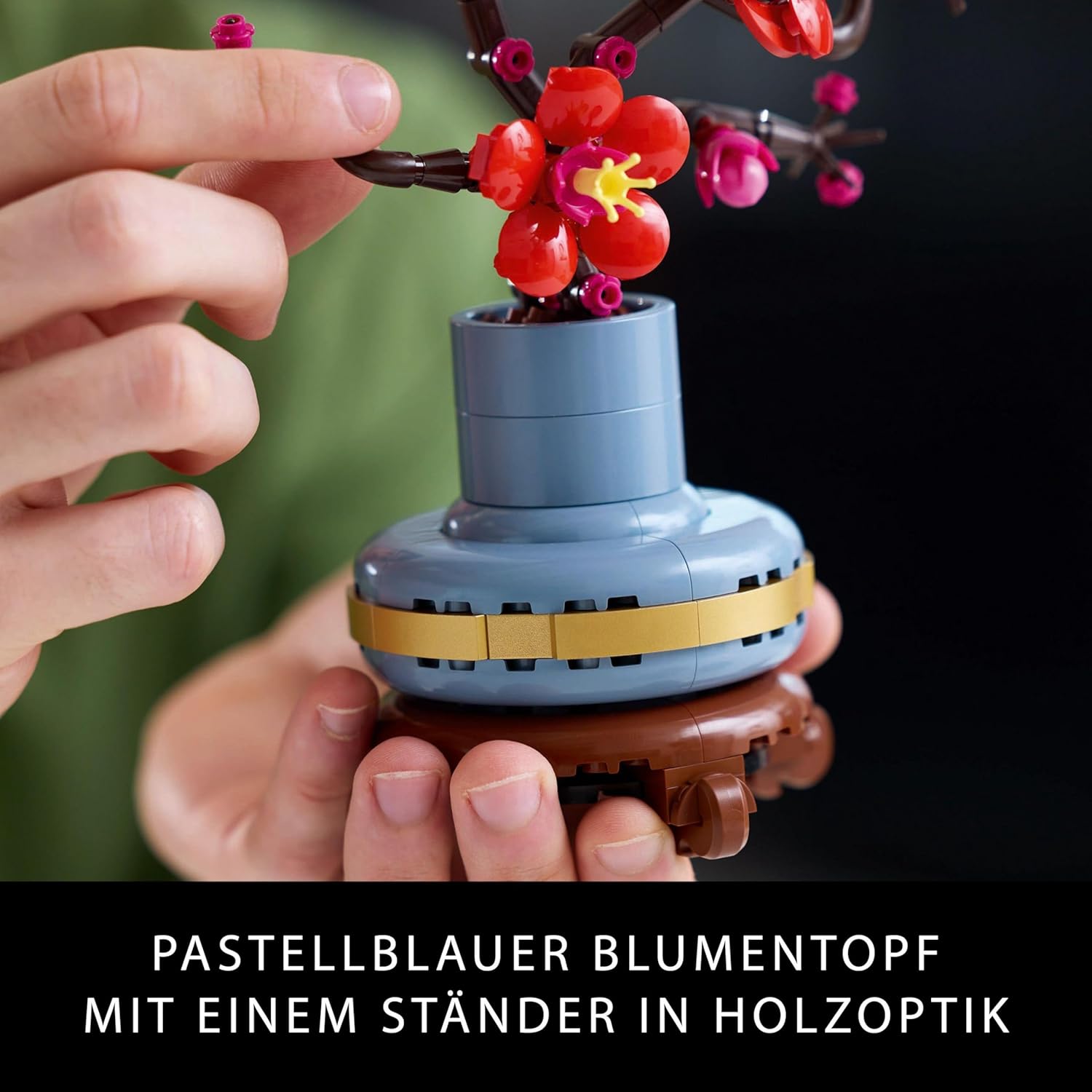 LEGO Botanicals Pflaumenblüte - Pflegeleichte Blumendeko aus der Botanik Kollektion - Kreatives Bauset für Erwachsene - Entspannende Aktivität - Künstliche Pflanze zum Sammeln 10369