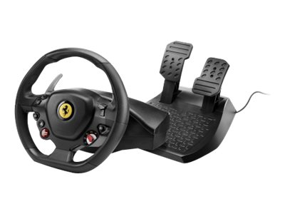 Thrustmaster T80 Ferrari 488 GTB Edition Schwarz Lenkrad + Pedale Digital PC, PlayStation 4, PlayStation 5