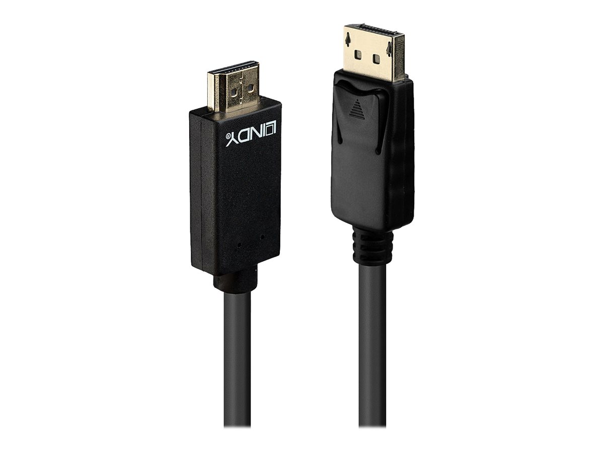 Lindy 36924 Videokabel-Adapter 5 m DisplayPort HDMI Typ A (Standard) Schwarz