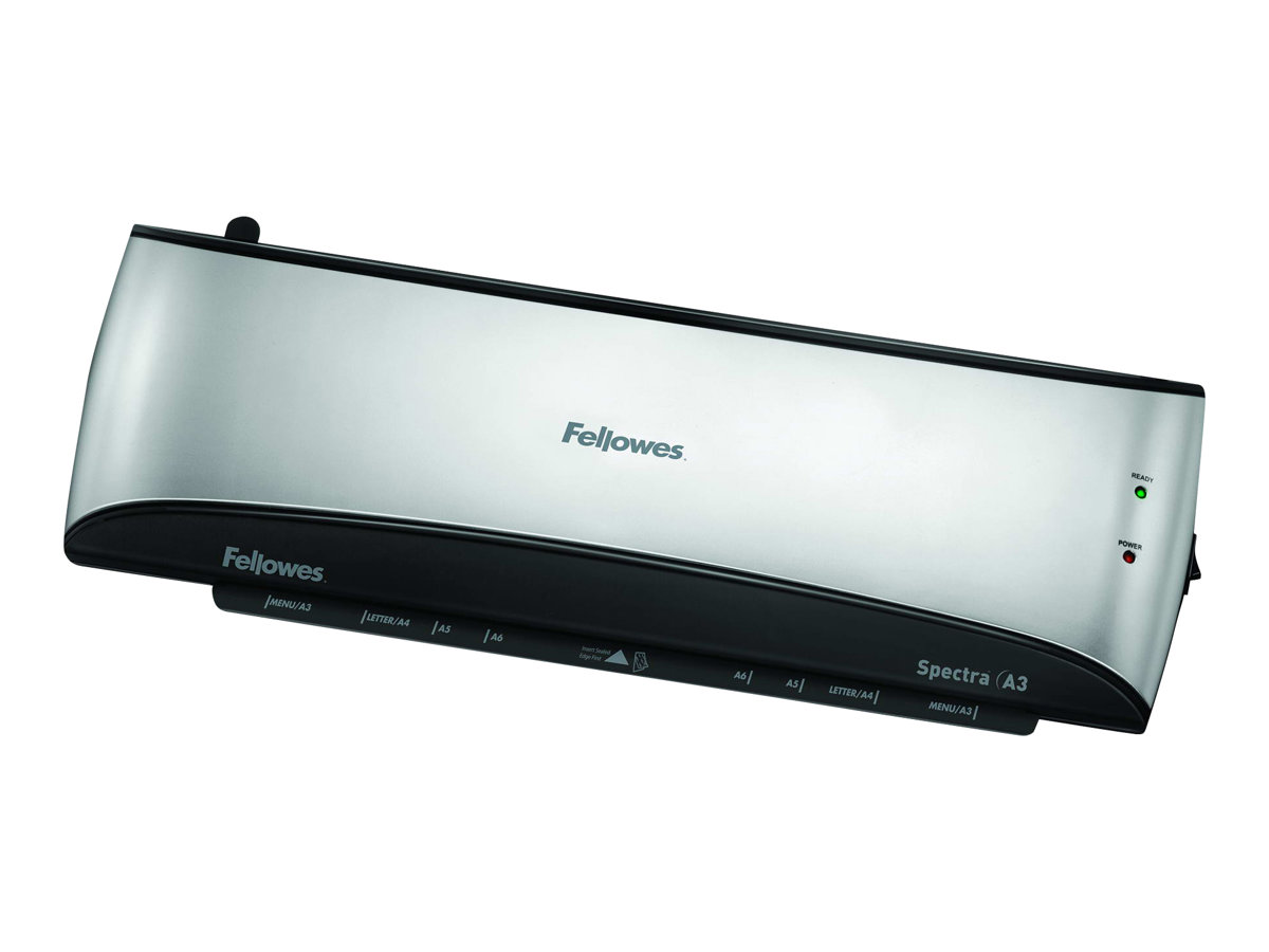 Fellowes Spectra A3 Kalt-/Warmlaminator 300 mm/min Schwarz, Grau Fellowes Spectra A3 Kalt-/Warmlaminator 300 mm/min Schwarz, Grau