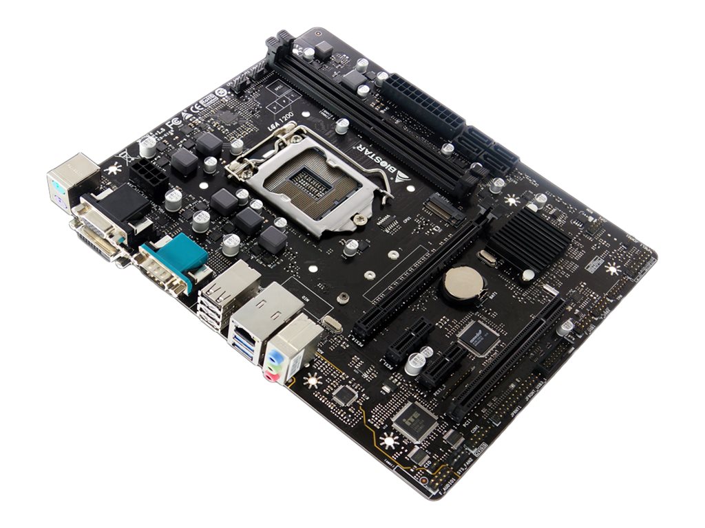 Biostar H410MHG - Motherboard - micro ATX - LGA1200-Sockel - H410 Chipsatz - USB 3.2 Gen 1 - Gigabit LAN - Onboard-Grafik (CPU erforderlich)