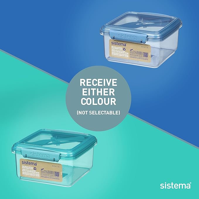 sistema Lunchbox plus Messer & Gabel 1,2 l 1 Stück sistema Lunchbox plus Messer & Gabel 1,2 l 1 Stück