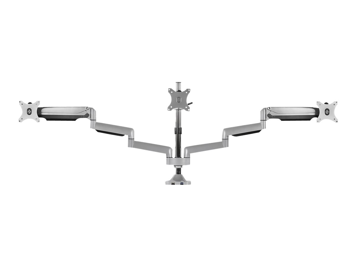 ICY BOX IB-MS505-TI 81,3 cm (32") Tisch/Bank Schwarz, Silber