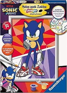 Malen nach Zahlen - Sonic: New Yoke City