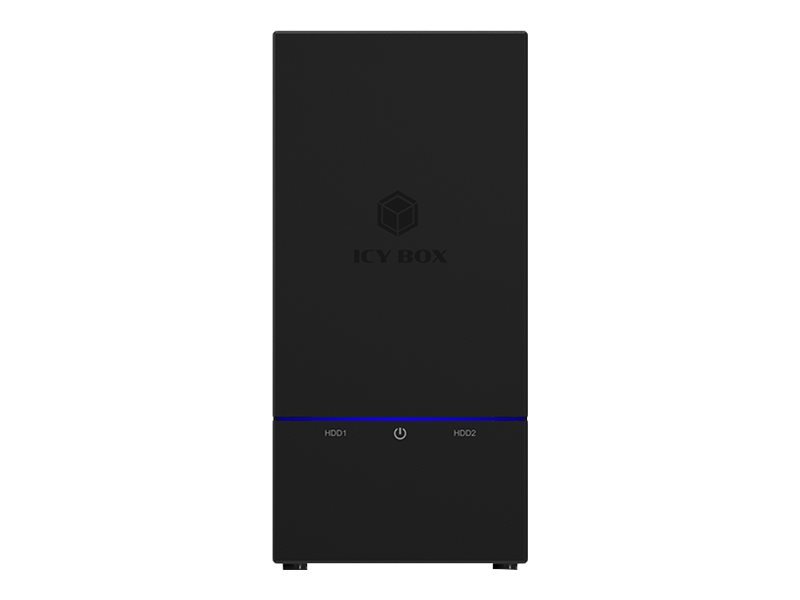 ICY BOX IB-RD3621-C31 - Festplatten-Array - 2 Schächte (SATA-600)