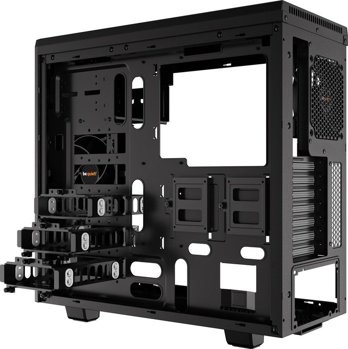 be quiet! Pure Base 600 Midi Tower Schwarz, Silber be quiet! Pure Base 600 Midi Tower Schwarz, Silber