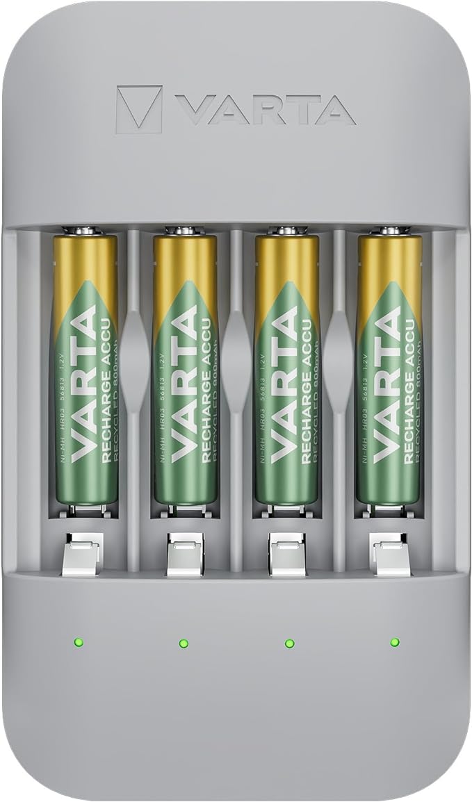 Varta Ladegerät Eco Charger Pro Recycled 4x AAA 56813 800mAh