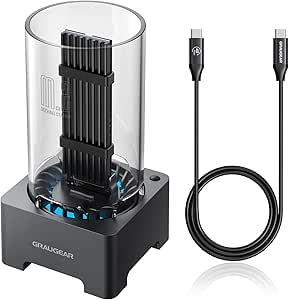 GRAUGEAR Docking Station USB 4.0 f. M.2 PCIe Gen4x4 NVMe SSD