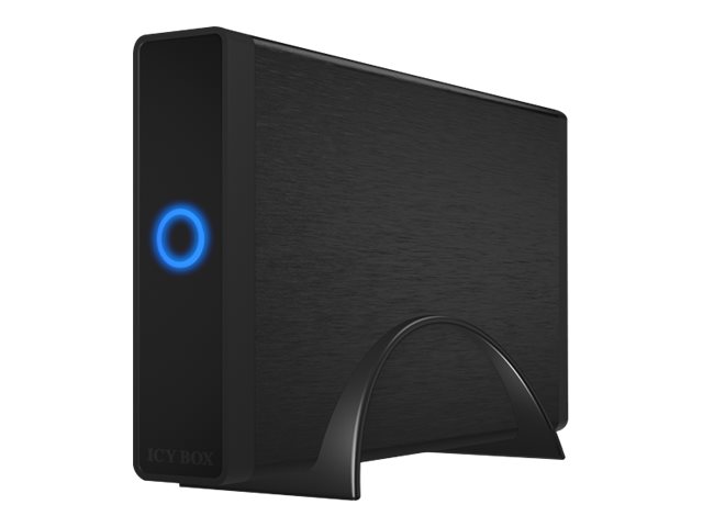 ICY BOX IB-377-C31 HDD / SSD-Gehäuse Schwarz 3.5"