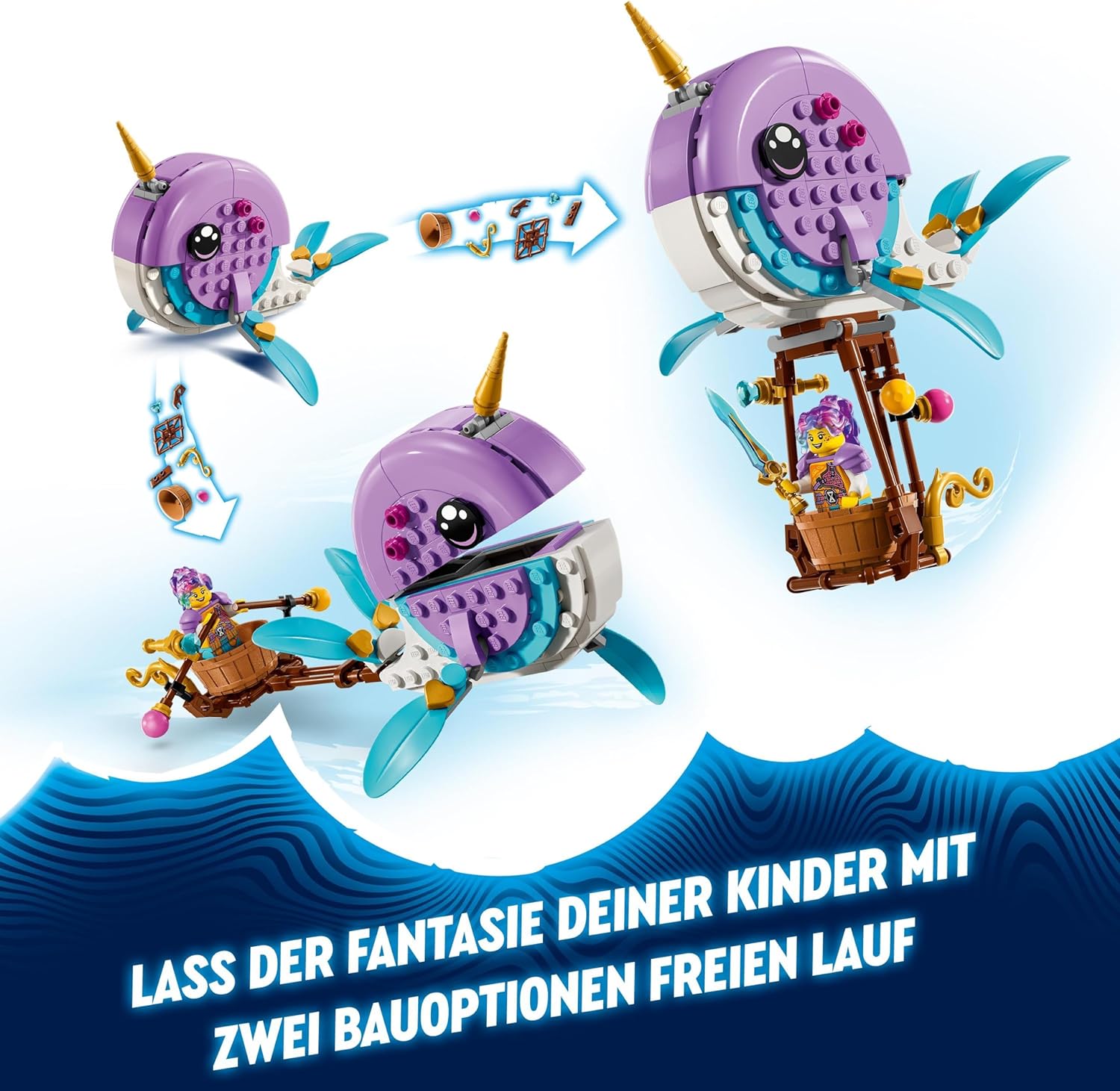 LEGO Dreamzz Izzies Narwal-Heißluftballon 71472 LEGO Dreamzz Izzies Narwal-Heißluftballon 71472