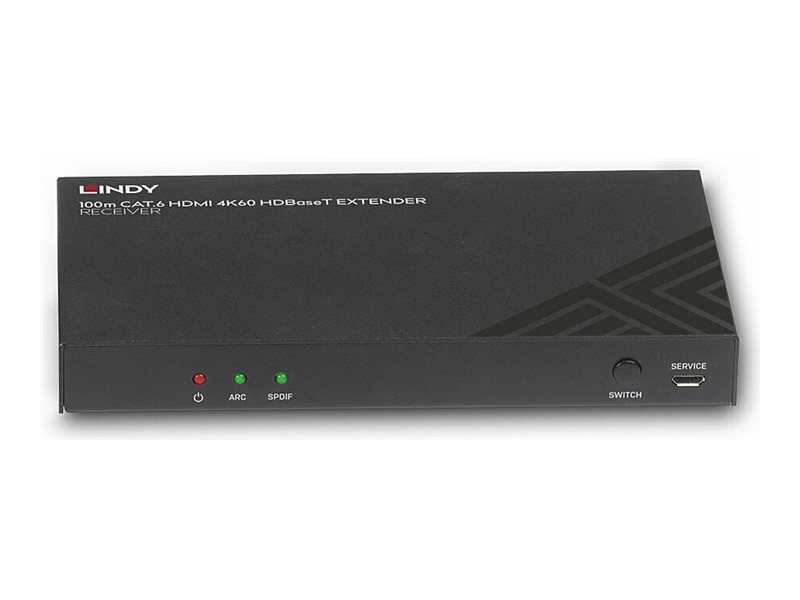 Lindy 38342 Audio-/Video-Leistungsverstärker AV-Receiver Schwarz