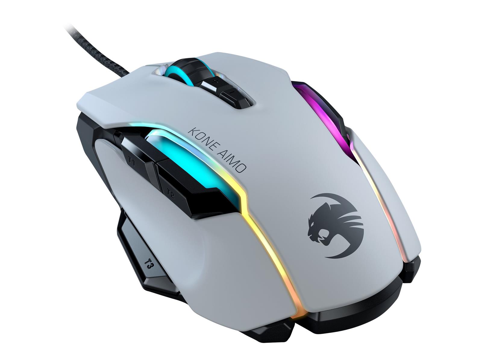 Roccat Kone AIMO Remastered Weiß RGBA Gaming Maus Roccat Kone AIMO Remastered Weiß RGBA Gaming Maus