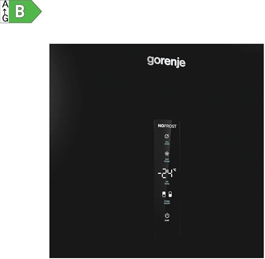 Gorenje Kühl-Gefrierkombi  NK79B0DBK  bk  B (Speditionsversand)