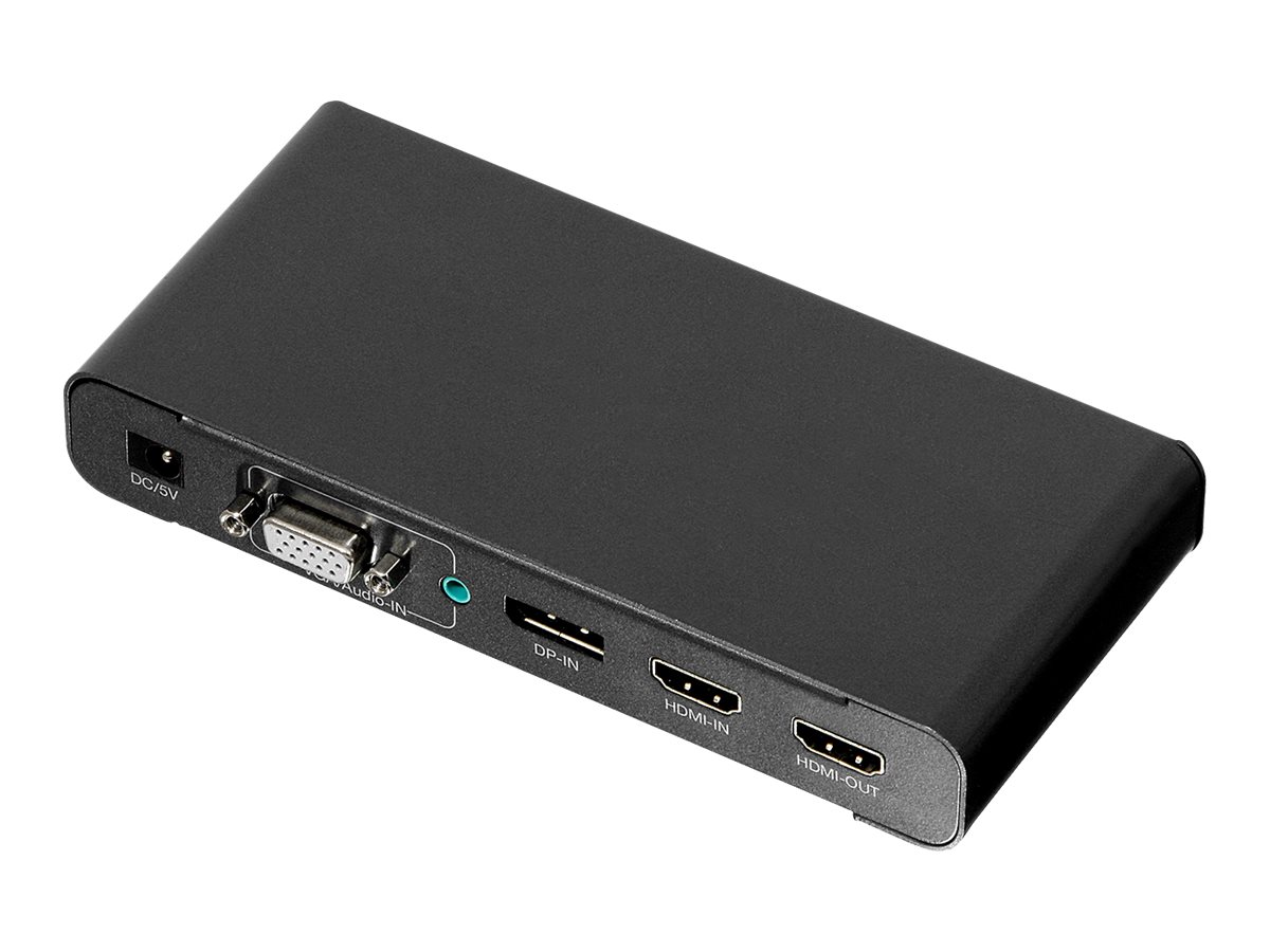 Lindy 3 Port Multi AV auf HDMI Präsentations Switch