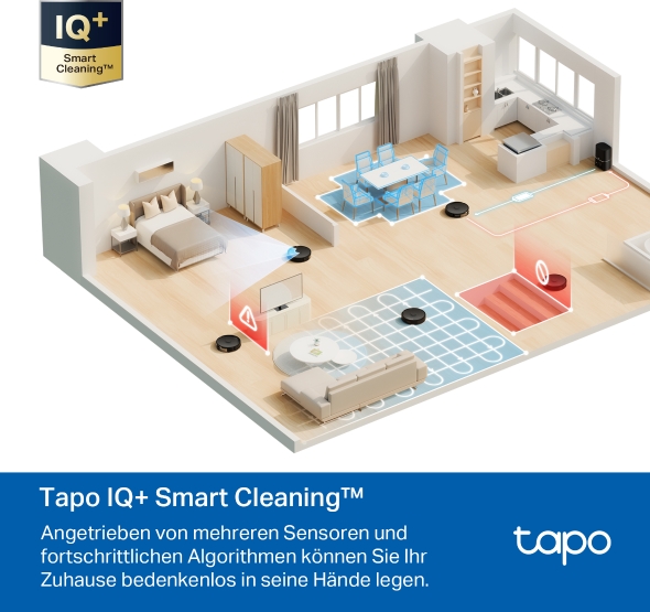 TP-Link Tapo RV30 Max Plus 0,3 l Staubbeutel Schwarz TP-Link Tapo RV30 Max Plus 0,3 l Staubbeutel Schwarz
