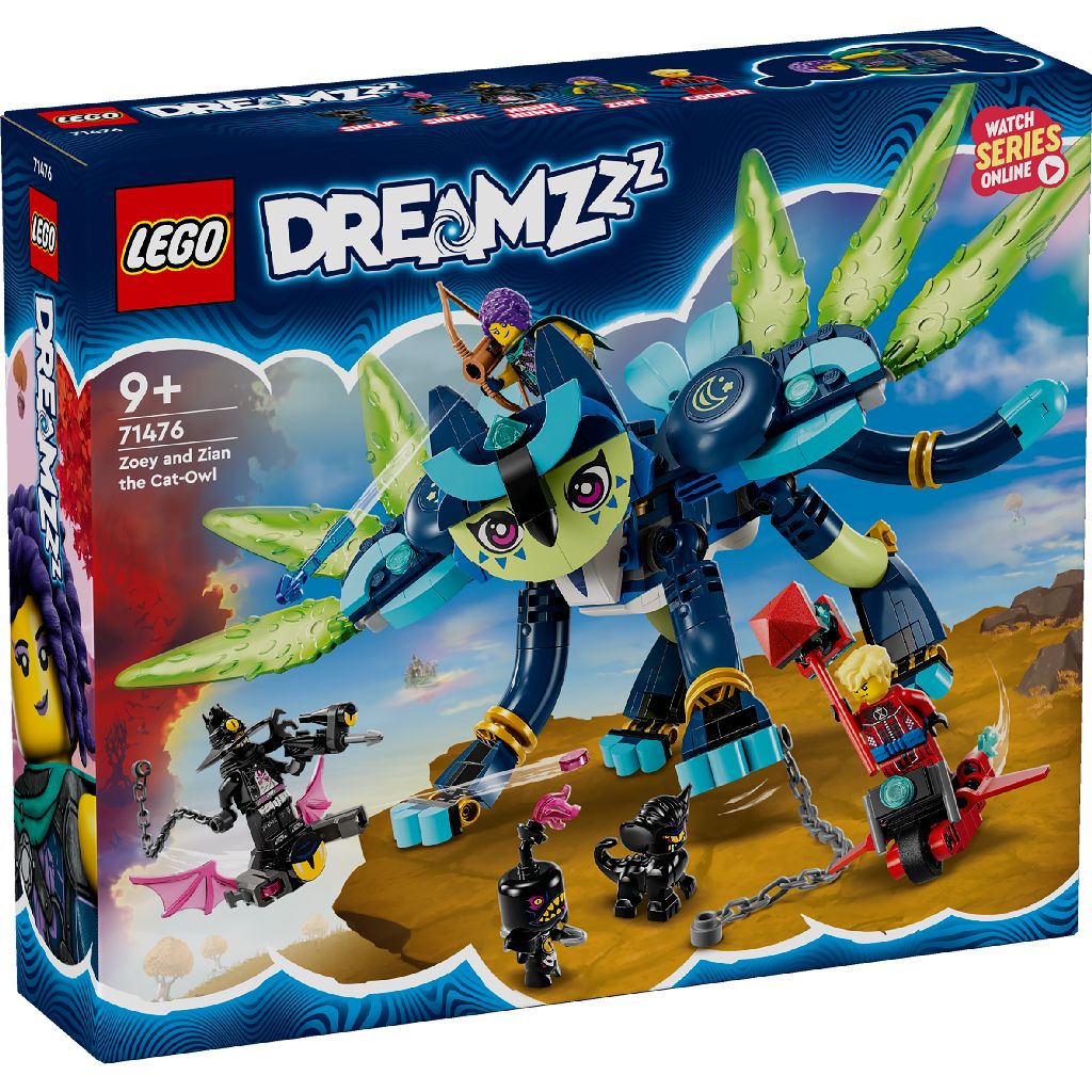 LEGO Dreamzz Zoey und die Katzeneule Zian             71476