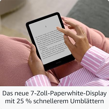 Amazon Kindle Paperwhite - 12. Generation - eBook-Reader - 16 GB - 17.8 cm (7") Amazon B0CFP6F89F eBook-Reader Touchscreen 16 GB WLAN Grün