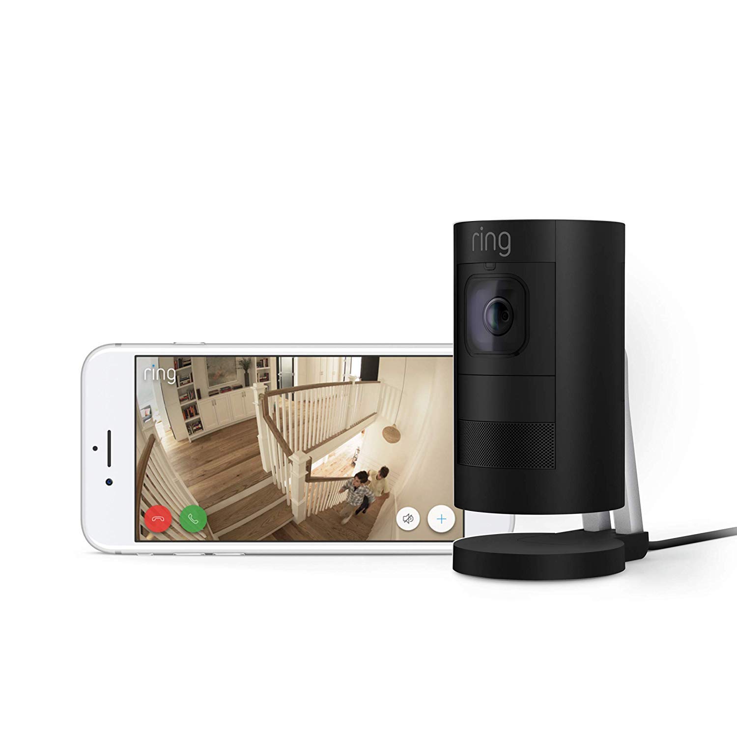 Amazon Ring Stick Up Cam Elite Black
