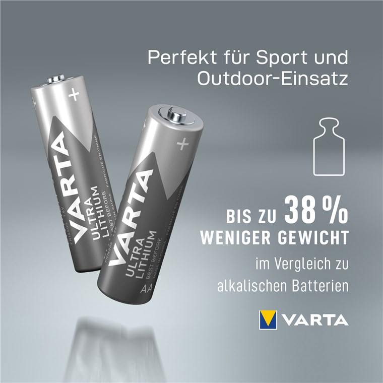 Varta 06106 Einwegbatterie AA Lithium Varta 06106 Einwegbatterie AA Lithium