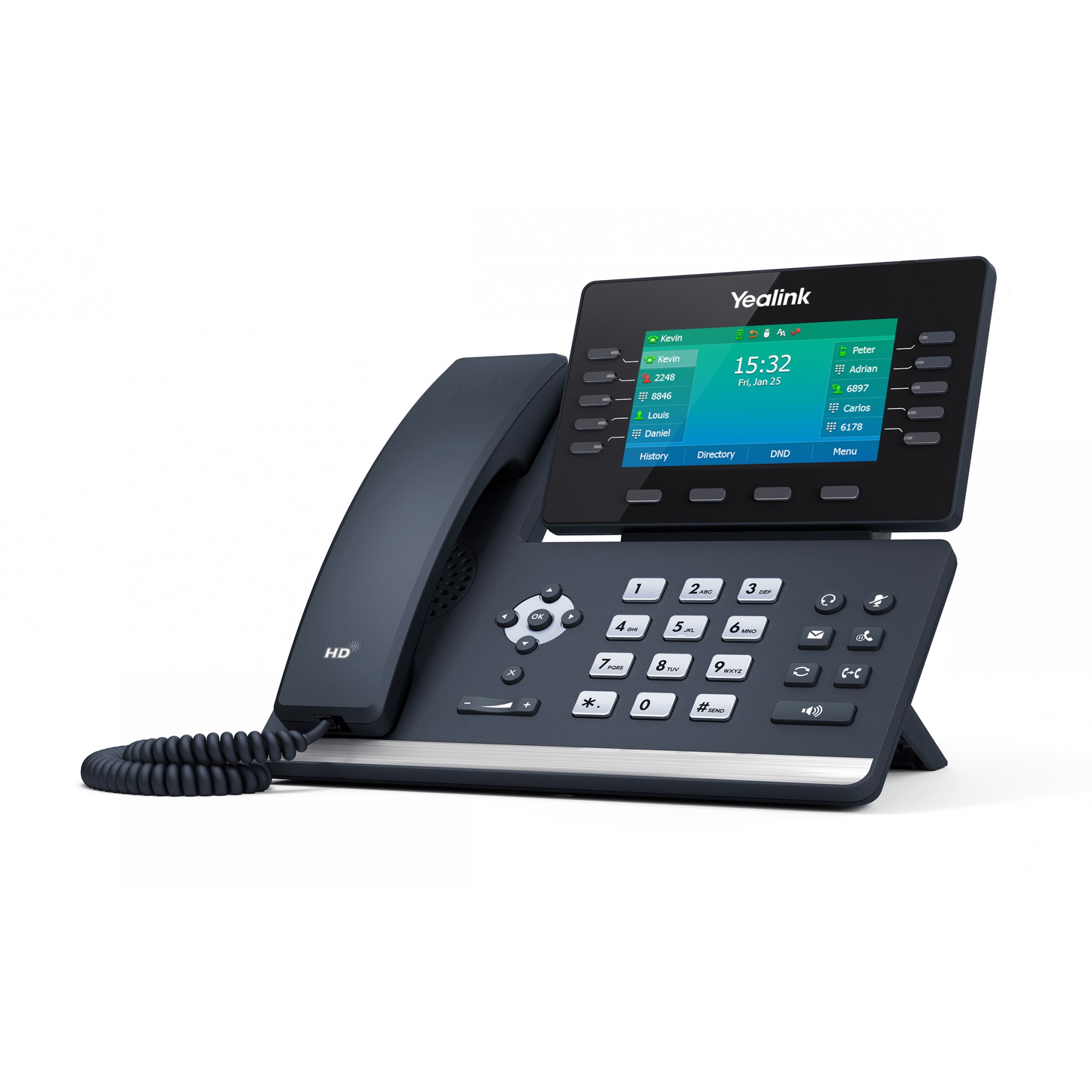Yealink SIP-T54W IP-Telefon Schwarz 10 Zeilen LCD WLAN