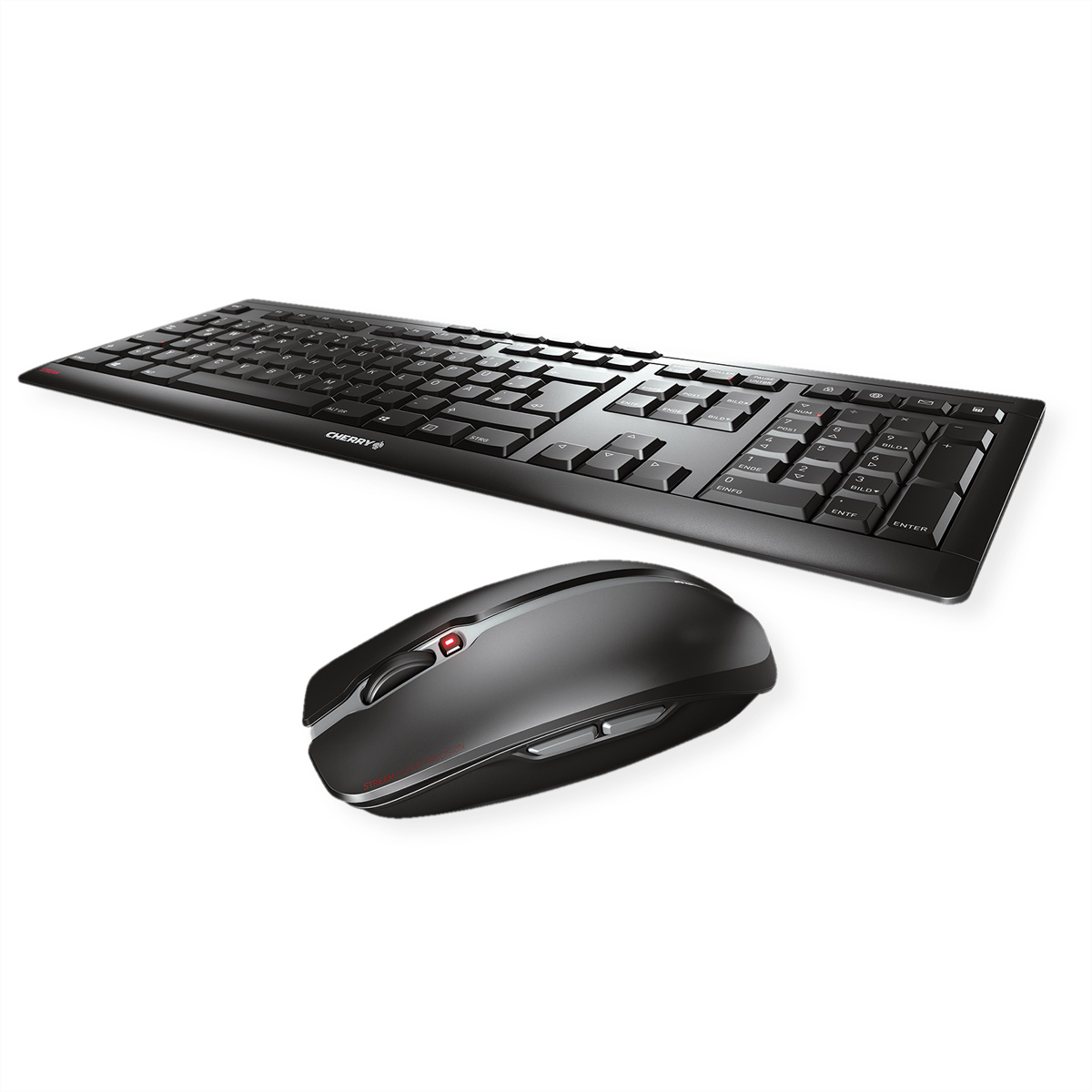 CHERRY STREAM DESKTOP TASTATUR+MAUS DE