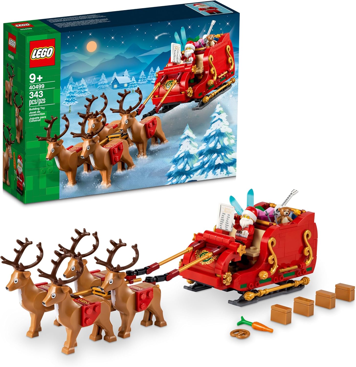 LEGO Iconic Schlitten des Weihnachtsmanns